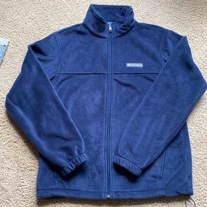 Columbia brand men’s fleece full zip jacket